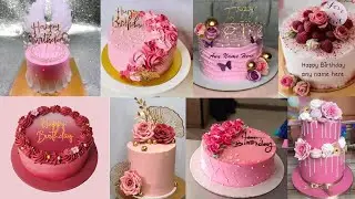 Birthday Cake Design Ideas ll Pink cake design ideas ll Simple cake design ideas 2026 ll Cake Design