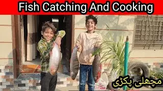Fishing Vlog | Fish Catching| Grilled and Fry Fish | Eating Delicious Fish |#youtube#fishing