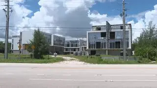 Hutchinson Island residents concerned over stalled townhome construction and debris risk