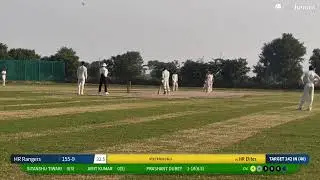 HR Elites vs HR Rangers Live Cricket Match | HRCA Intra league session-5 Live - HS Solanki Cricket G