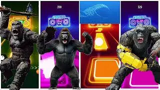 KING KONG VS BLUE KING KONG VS GOODZILLA VS IRON MAN VS TILES HUN
