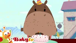 Birthday Cake 🎂 | Numbers & Colors | Kids Cartoon Videos | @BabyTV