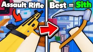 The BEST MELEE for EVERY GUN in Roblox Rivals..