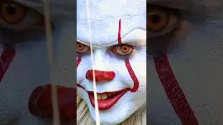 PENNYWISE m&aacute;s FLOTANTE que nunca DETR&Aacute;S del rodaje de IT #shorts #pennywise #cine