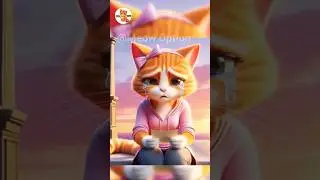 Sad Cat Video 😭 AI CAT PICTURE 😺 #ai #cat #kitty #ginger