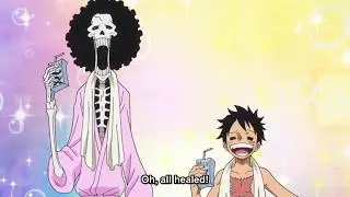 Luffy repairs his tooth || one piece episode 827 || ワンピース