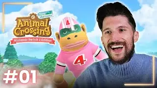 Je RETOURNE dans ACNH 😂 - ANIMAL CROSSING : NEW HORIZONS SWITCH 2 #01 - Flavien Alexzander Replay