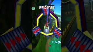 Sonic Riders: splash canyon gameplay (Amy) #sonic  #sonicthehedgehog