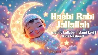 Hasbi Rabi Jallallah Naat for Kids 💖 | Peaceful Islamic Nasheed 🌙 | Kids Islamic Lullaby #hasbirabi 