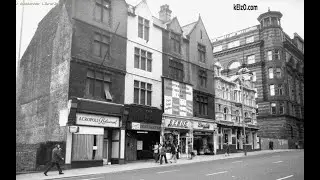 Manchester Time Travel - Oxford Street, Manchester 2017 - 1970's