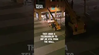 Breaking News: Daring ATM Heist in Milton Keynes &mdash; Thieves Use Heavy Machinery to Rip Out Cash