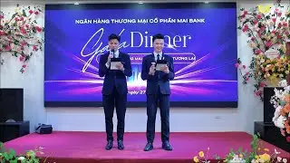 Độc lạ Bình Dương - 2 MC nam dẫn chung 1 sự kiện - Chí Thành - Thương Mến 