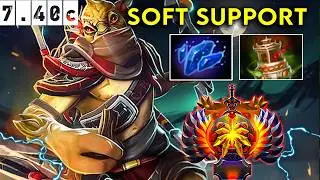 Bounty Hunter Immortal Soft Support - Dota 2 Patch 7.40c Pro Pub Gameplay