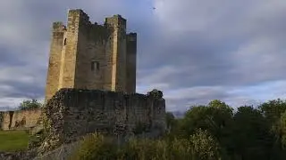 Conisbrough Castle Aerial