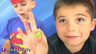 Biggest PEZ Candy Dispenser! TMNT+SURPRISE Minion AngryBird Spiderman Buckets, Pizza HobbyKidsTV