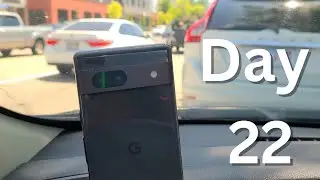 Pixel 7a Day 21 - Use a screen protector!