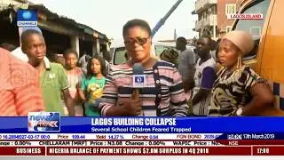 Lagos Building Collapse: Tempers Flare As Residents Lament Slow Rescue Efforts