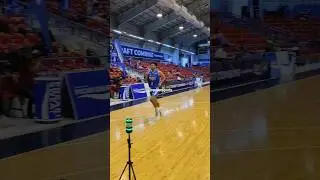 Will Gozum at the PBA Season 50 Draft Combine