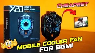 Best Cheapest Mobile Phone Cooler Fan X20 || Mobile Cooler Fan Without temperature Display