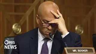 WATCH LIVE:  Booker rails against Senate committee vote for Trump lawyer as Democrats stage walk out
