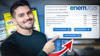 MEUS ACERTOS no ENEM 2025 (+160 acertos)