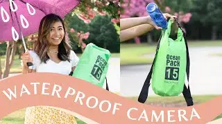 Dry Bag Waterproof Camera Backpack | Protect Your Camera from Rain, the Beach, Pool, Thunderstorm