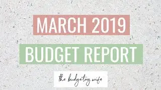 MARCH 2019 BUDGET REPORT | zero-based budget