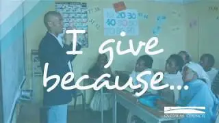I Give Because ... Nate Irwin's Story - Part 1