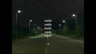 rk jlln - undo (official audio)