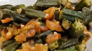 HOW TO COOK FRIED OKRA/FRIED OKRA RECIPE
