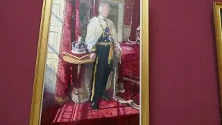 King Charles Queen Camilla The Coronation State Portraits National Gallery London England 6-3-25