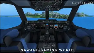 Ep-398 Aircraft HC-400 Flying | Summer Noon