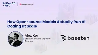 AI Dev 25 x NYC | Alex Ker: How Open source Models Actually Run AI Coding at Scale