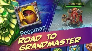 TOP-100: Road to Grandmaster with Peepman #1 - League of Masters Gameplay