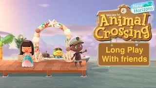 Animal Crossing New Horizons Long play (No commentary) local Co-op (Party play)