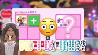 TRADING MY MEGA CCBD!!🍪🐾(did I do the trade?!?!)#adoptme #adoptmeadoptmechannel #adoptmepets