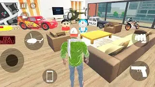 Doraemon Ke Liye Police Helicopter Purchase Krliya 💥🤩 Shinchan Come 💥🤯 Indian Theft Auto Simulator