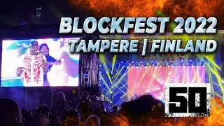 50 Cent LIVE AT FINLAND | TAMPERE BLOCKFEST 2022 | Green Light Gang World Tour