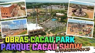O CACAU PARK vai ser GIGANTE! Confira os bastidores das obras de 2 BILHÕES. #54