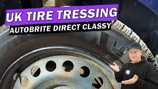 🚗 AutoBrite Direct Classy Tire Dressing from UK – Real Test & Review! 🖤