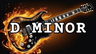 Dark Brooding Guitar Backing Track In D Minor
