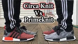 Adidas NMD Primeknit vs Circa knit Comparison | On-feet + Close up