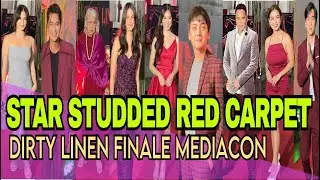 STAR STUDDED RED CARPET | DIRTY LINEN FINALE MEDIACON