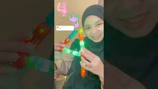 Bentuk Angka menyala #endahteawe #mainananak #belajar #angka #