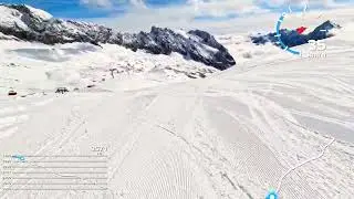Zugspitze - Piste 8 🔵 (26.04.2025)