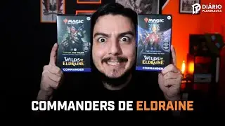 WILDS OF ELDRAINE COMMANDER UNBOXING