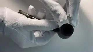 How to set up a mesh filter inside the smoking pipe?