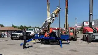 Mini Digger Derrick Skylift S6000LP Low Pro 2012 Super 6000 Rubber Track