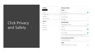 Twitter Protect your tweets in settings