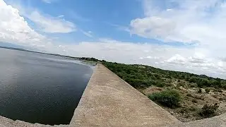 Pocharam Dam & Reservoir after the Lockdown during covid on 13th June with Time Lapse video